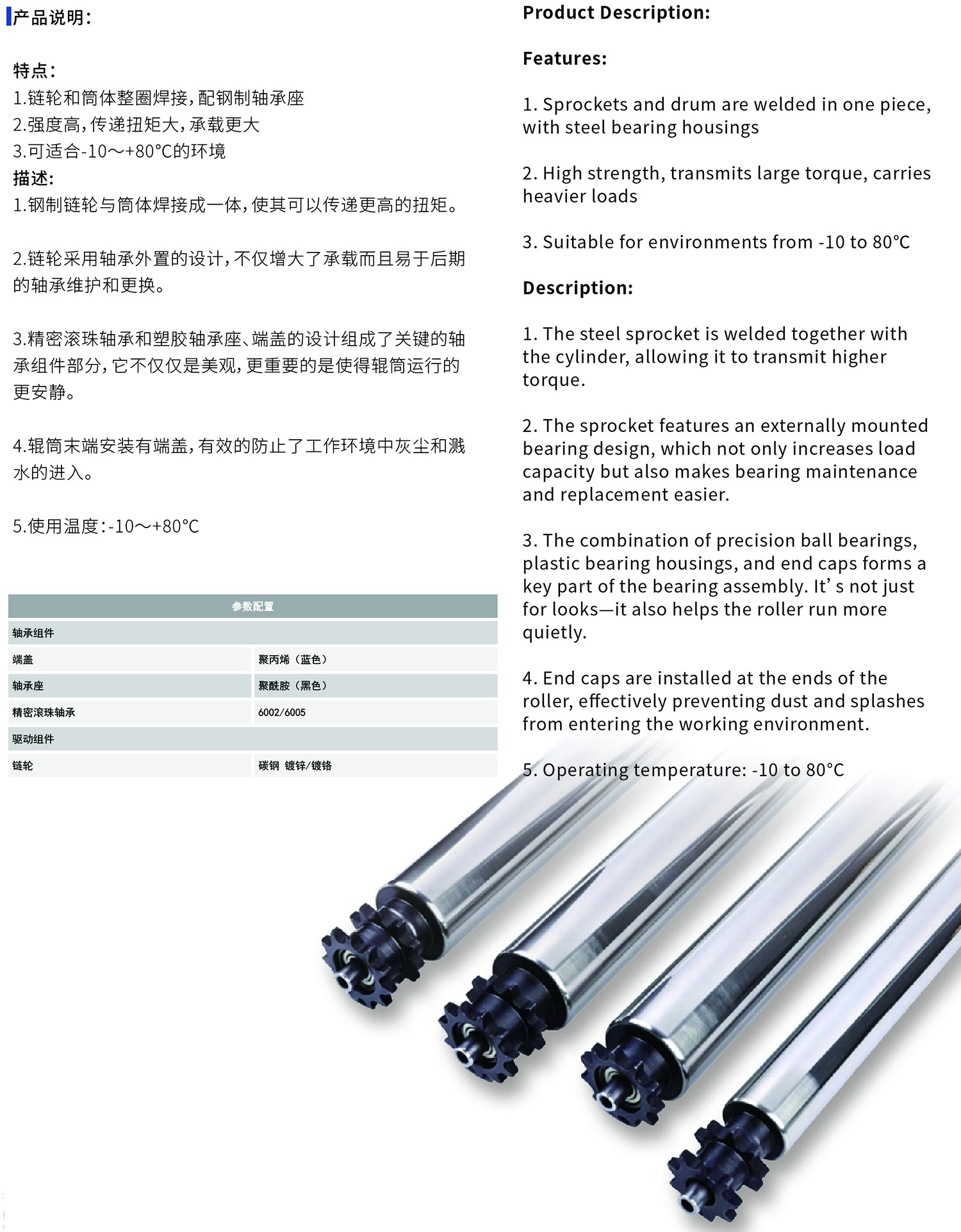 14-动力输送辊筒产品-8621系列单双排钢制链轮辊筒-特点.jpg