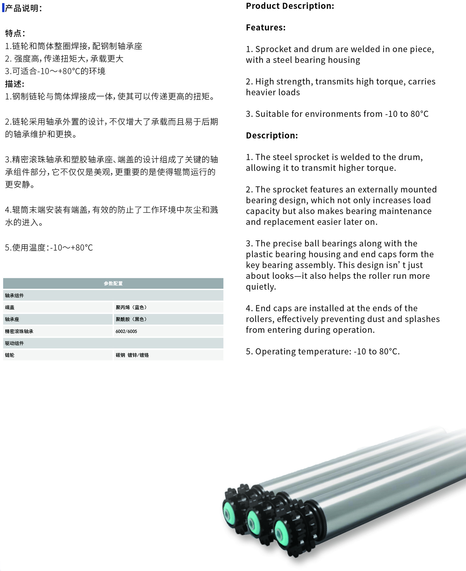 18-动力输送辊筒产品-8622系列单双排钢制链轮辊筒-特点.jpg